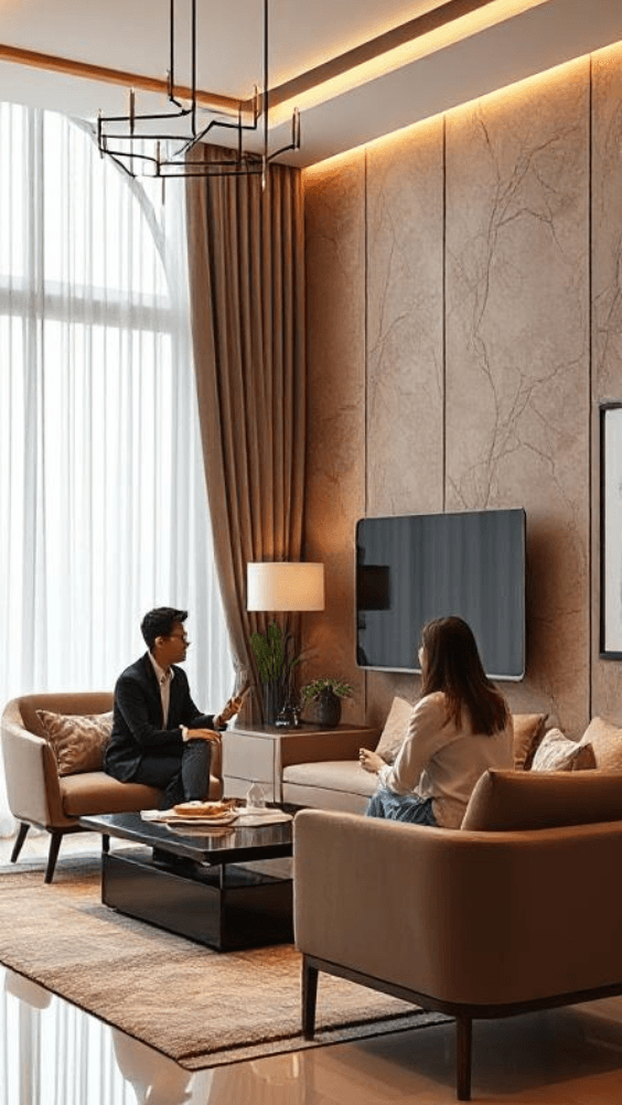 High-quality materials and premium interior finishes