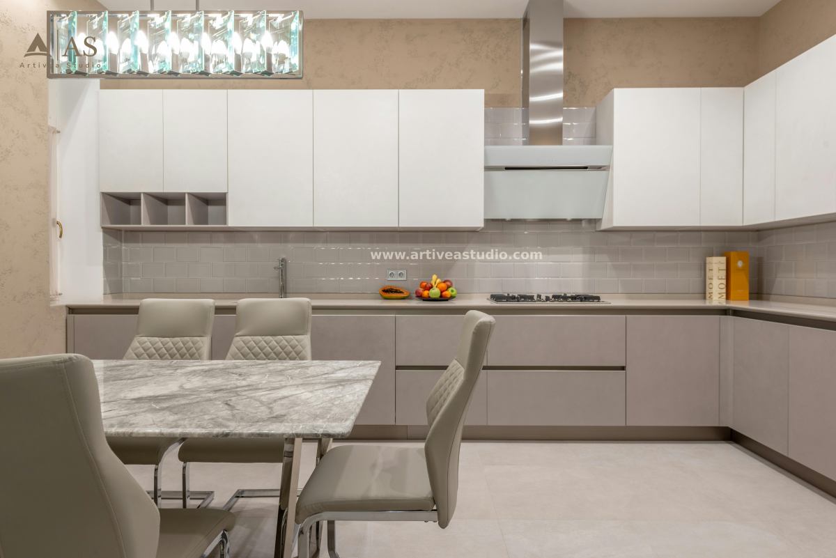 Modular kitchen cost in Bangalore 2026 guide with modern kitchen design showing plywood cabinets granite countertop and branded hardware