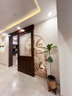 Architectural details that define elegance Custom architectural arch beading detail between living spaces