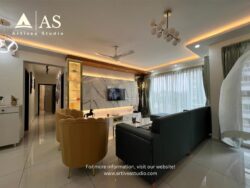 Contemporary apartment interior design with warm minimal luxury finishes Contemporary apartment interior design with warm minimal luxury finishes