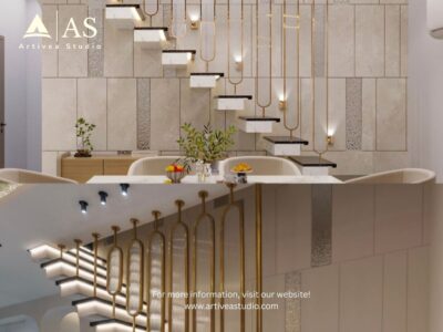 A Modern Luxury Home with Soft Art-Deco Elegance A Modern Luxury Home with Soft Art-Deco Elegance